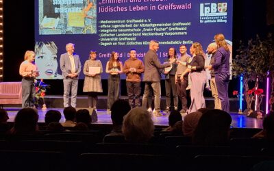 „Erinnern und Leben” gewinnt den Medienkompetenzpreis 2026